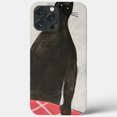 Cat and fish iPhone 13 pro max case