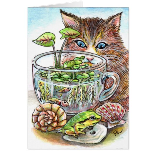 Cat and Frog (Front)