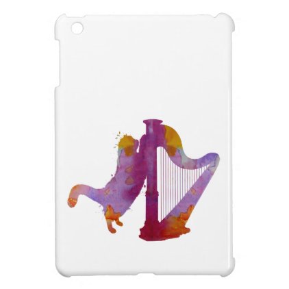 Cat and harp iPad mini cover