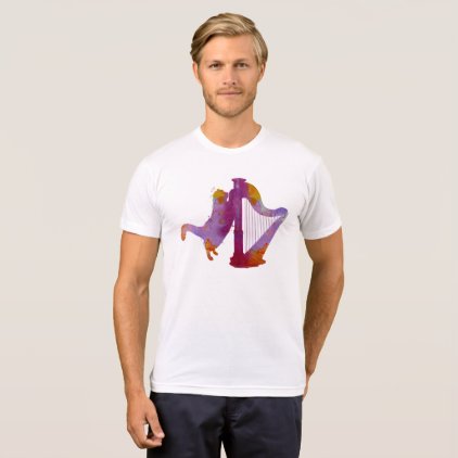 Cat and harp T-Shirt