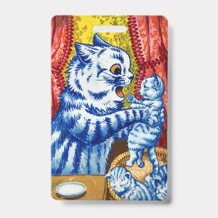 Cat and Her Kittens Badge