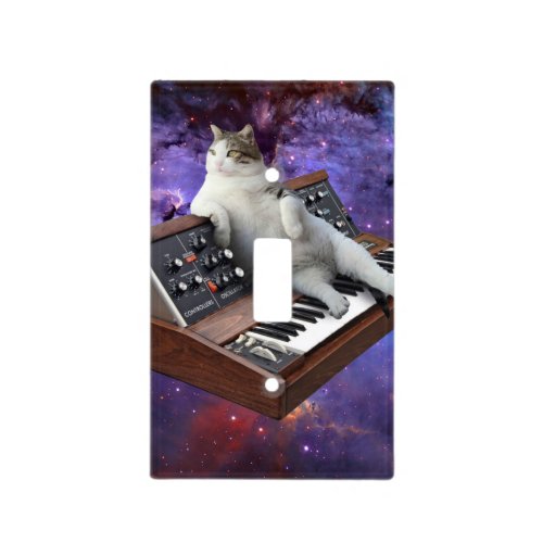 Cat and keyboard light switch cover