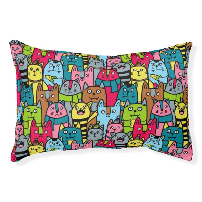 Cat and kittens pet bed (Front)