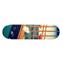 Cat and Mount Fuji 1857 Skateboard Deck Cat and Mount Fuji 1857 Skateboard Deck