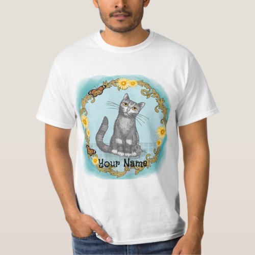 Cat and Mouse custom name T_Shirt