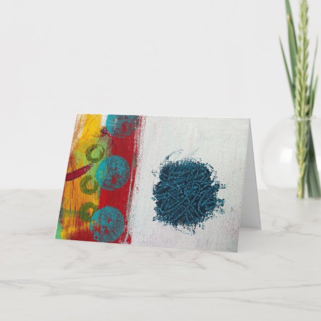 "Cat and Mouse" (detail) Card (Front)