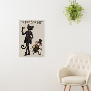 Cat and Mouse Mischief Foam Board
