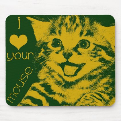 Cat and Mouse Mouse Pad