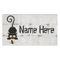 Black and White Bling NAME TAG, Zazzle in 2023