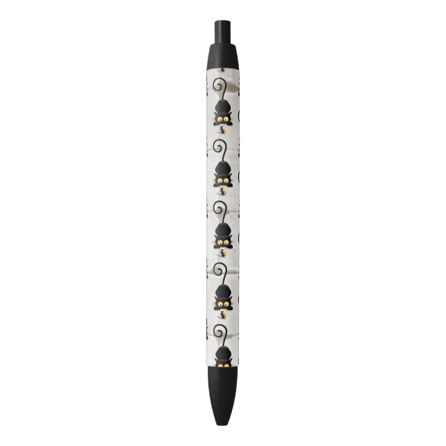 Cat and Mouse with Cheese Fun Cartoon Characters Pen (Front Vertical)