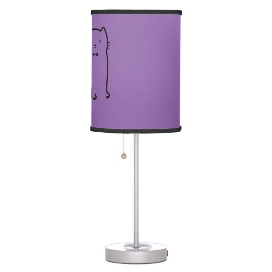 CAT AND MUSIC NOTE TABLE LAMP (Right)