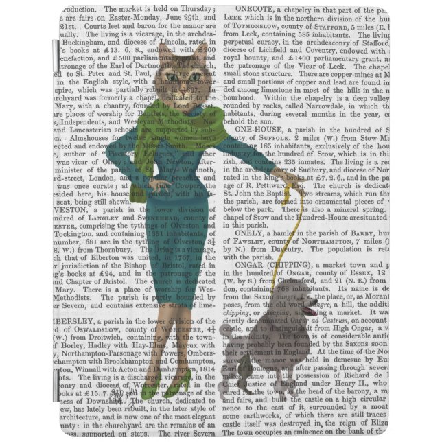 Cat and Poodle iPad Air Cover (Front)