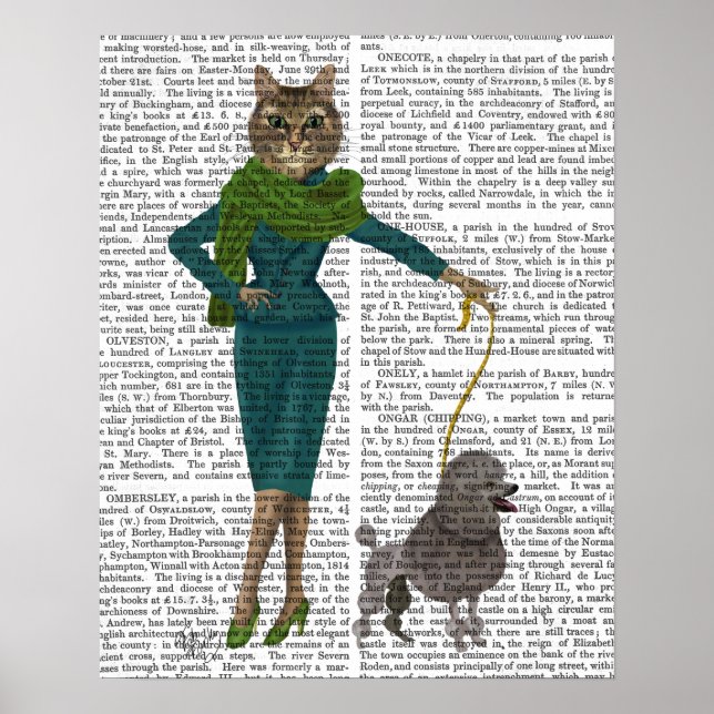 Cat and Poodle Poster (Front)