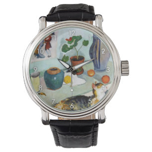 Cat and Still Life, August Macke Watch