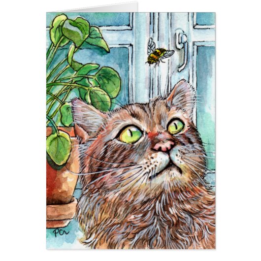 Cat and the Bee Cards (Front)