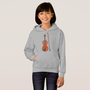 Cat and the Fiddle - My Violin - Girls Hoodie