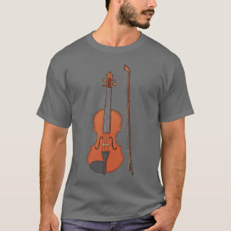 Cat and the Fiddle, Violin - Men's T-Shirt