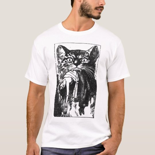 Cat and Woman T-Shirt