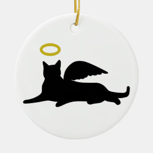 Angel Cat Christmas Ornaments Zazzle 100 Satisfaction Guaranteed