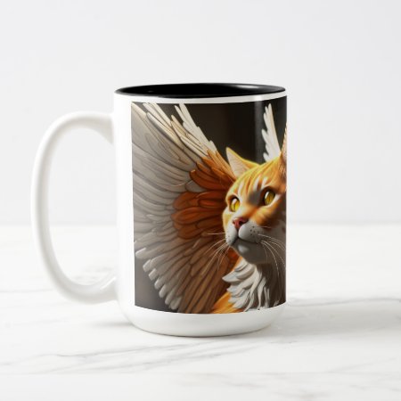 Cat Angel Mug