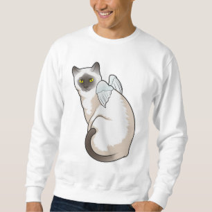 Cat Angel wings Sweatshirt