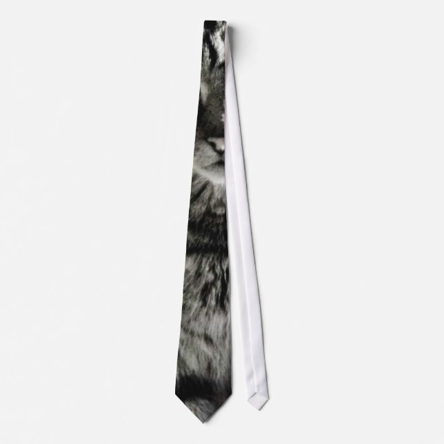 Cat Animal Pet Neck Tie (Front)