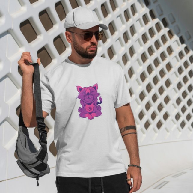 Cat Animal Yoga Meditation   T-Shirt (Creator Uploaded)