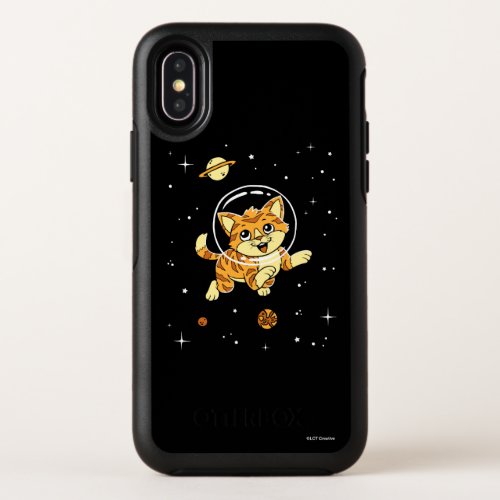 Cat Animals In Space OtterBox Symmetry iPhone X Case