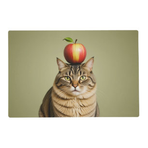 Cat Apple Placemat