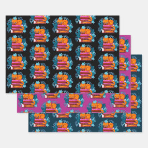 Cat Approved Books Wrapping Paper Sheets