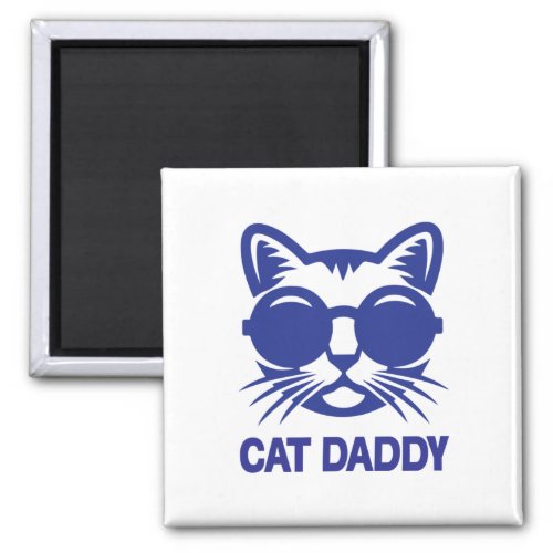 Cat Art Cat Daddy Magnet