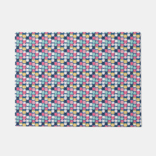 Cat Art   Cute Cat Faces Doormat