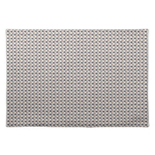 Cat Art Cute Cat Pattern Seamless Background Cloth Placemat
