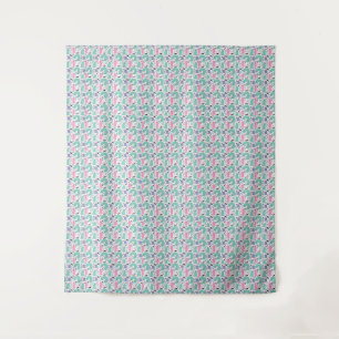 Cat Art Cute Cat Rainbows Tapestry