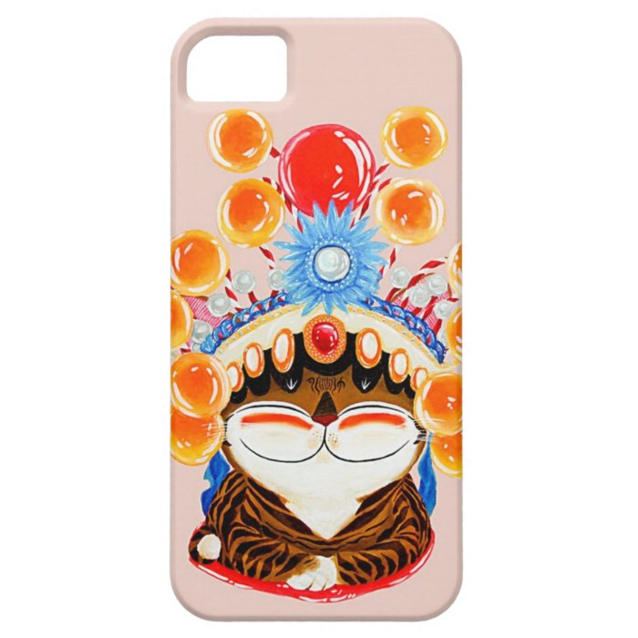 cat art iphone5 art cover case for iPhone 5/5S