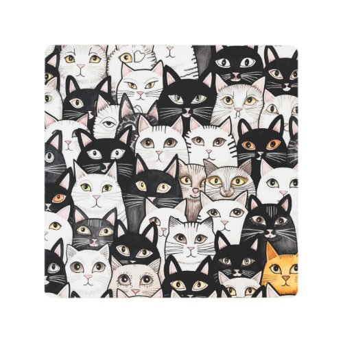 Cat Art Pattern
