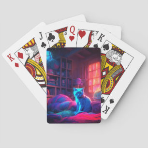 Cat Art Poker Cards