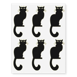 Cat Art Temporary Tattoo Cat Lover Skin Art