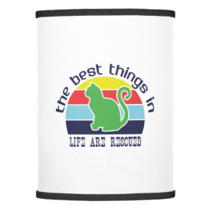 Cat Art The Best Thing In Life Lamp Shade