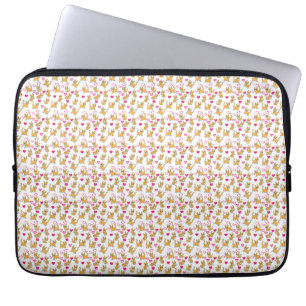 Cat Artwork Cute Cat Valentine Laptop Sleeve