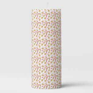 Cat Artwork   Cute Cat Valentine Pillar Candle
