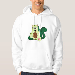 Cat as Avocado Hoodie