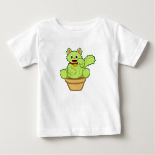 Cat as Cactus Baby T-Shirt