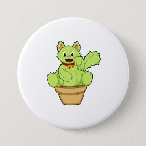 Cat as Cactus Button