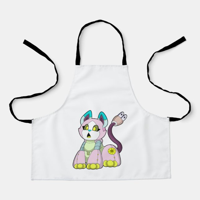 Cat as Robot Apron (Front)