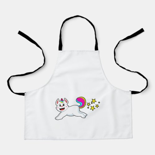 Cat as Unicorn Apron