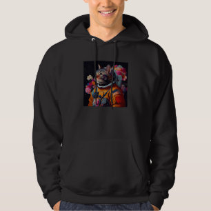 Cat Astronaut Colorful Hoodie