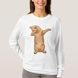 Cat at Hip Hop Dance Dab T-Shirt
