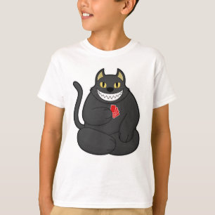 Cat at Poker with Poker cards T-Shirt