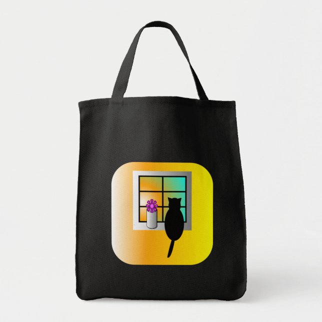 Cat At Window Bag (Front)